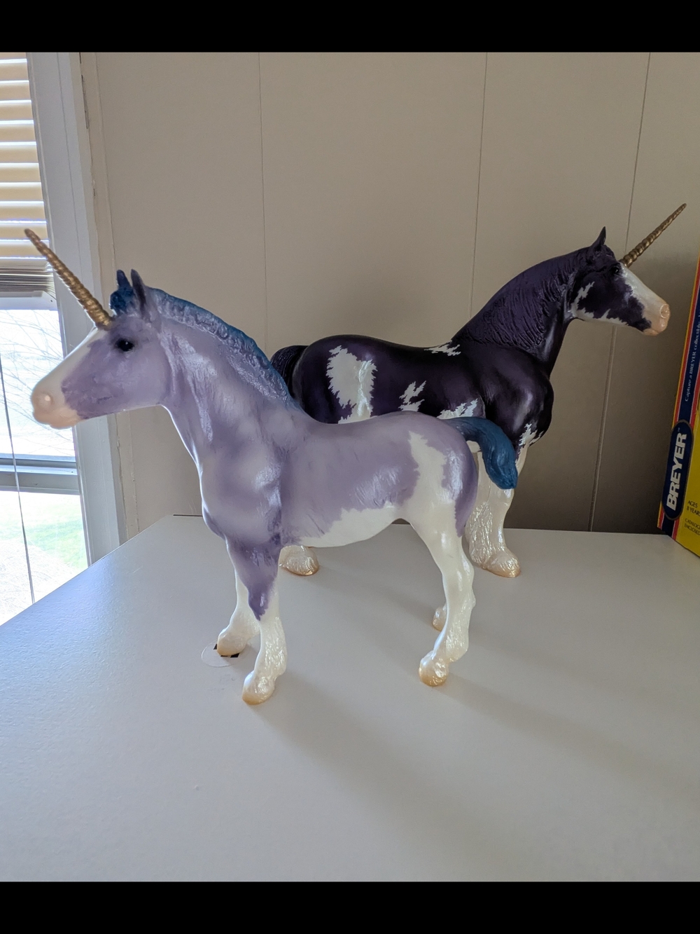Breyer Unicorns Hyacinth And Wysteria